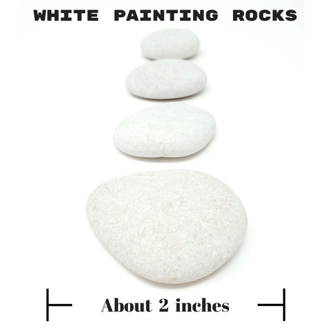 White River Rocks for Rock Painting, 40 Super Smooth Flat Rocks, 2